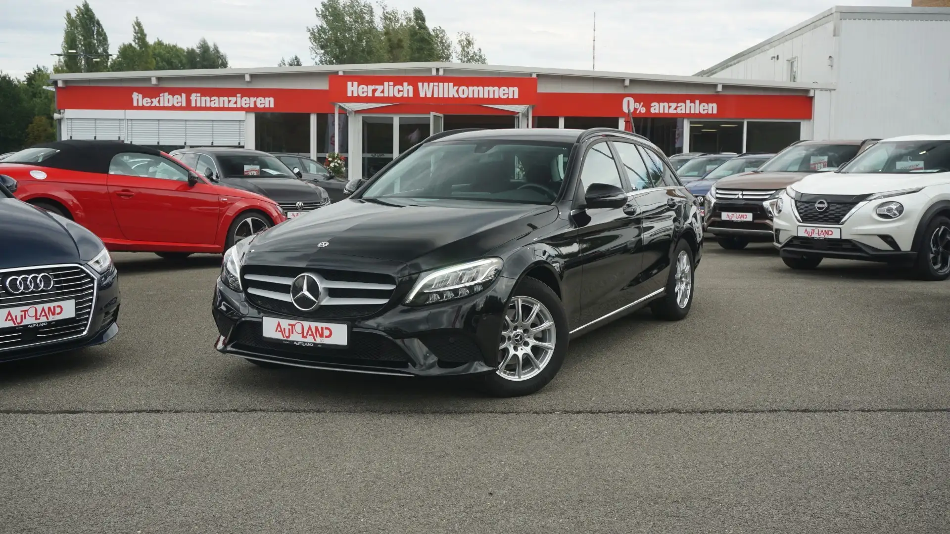 Mercedes-Benz C 200 C200 d Business LED Navi Sitzheizung PDC USB Schwarz - 2