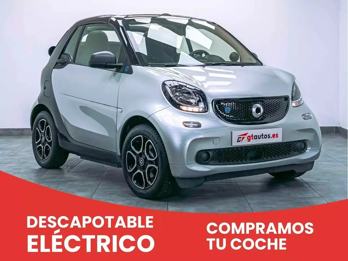 smart forTwo EQ 60 kW Passion 82CV Plateado - 1