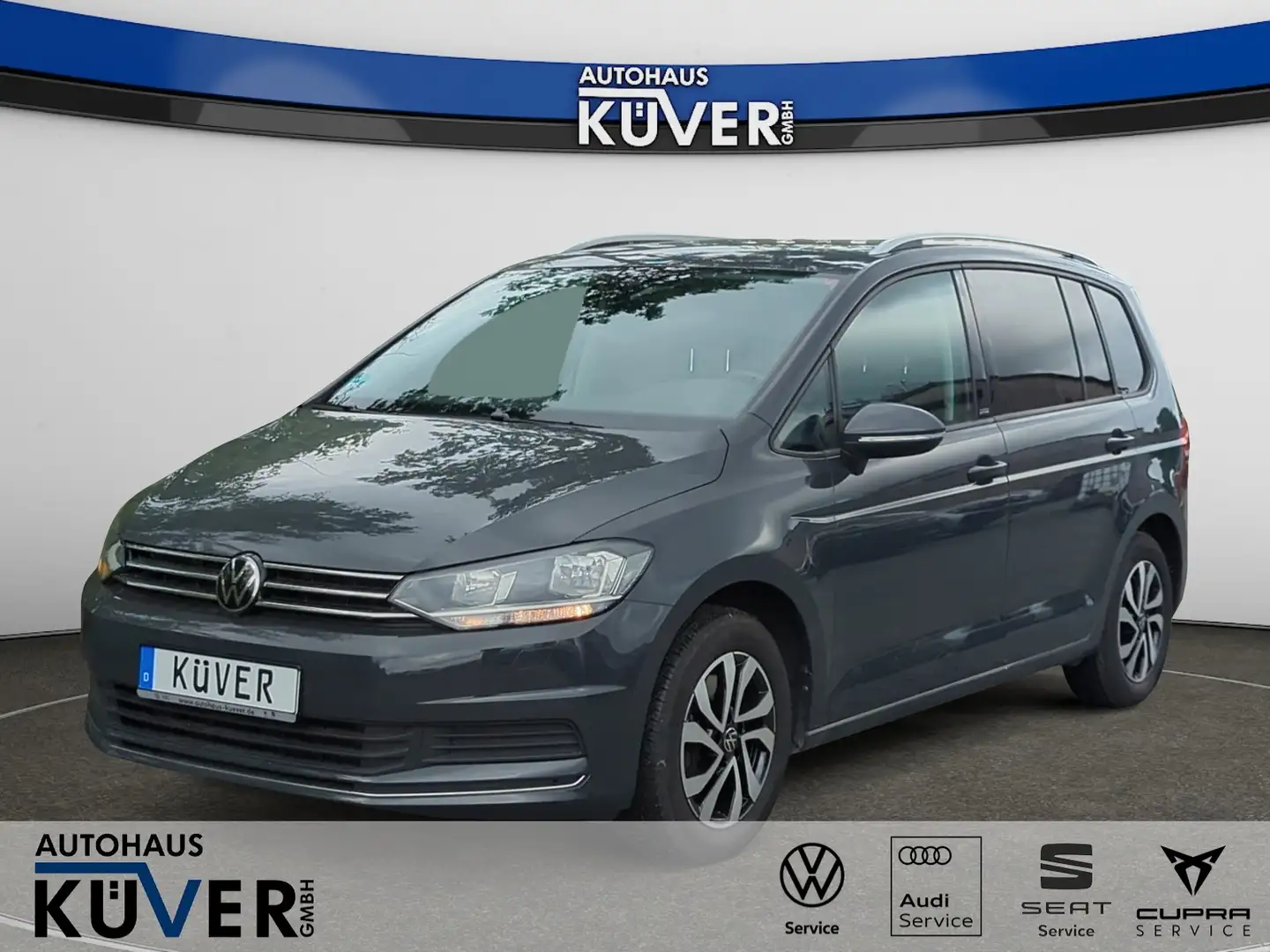 Volkswagen Touran Comfortline 2,0 TDI DSG Navi+ACC+Shzg+16´´ Grau - 1