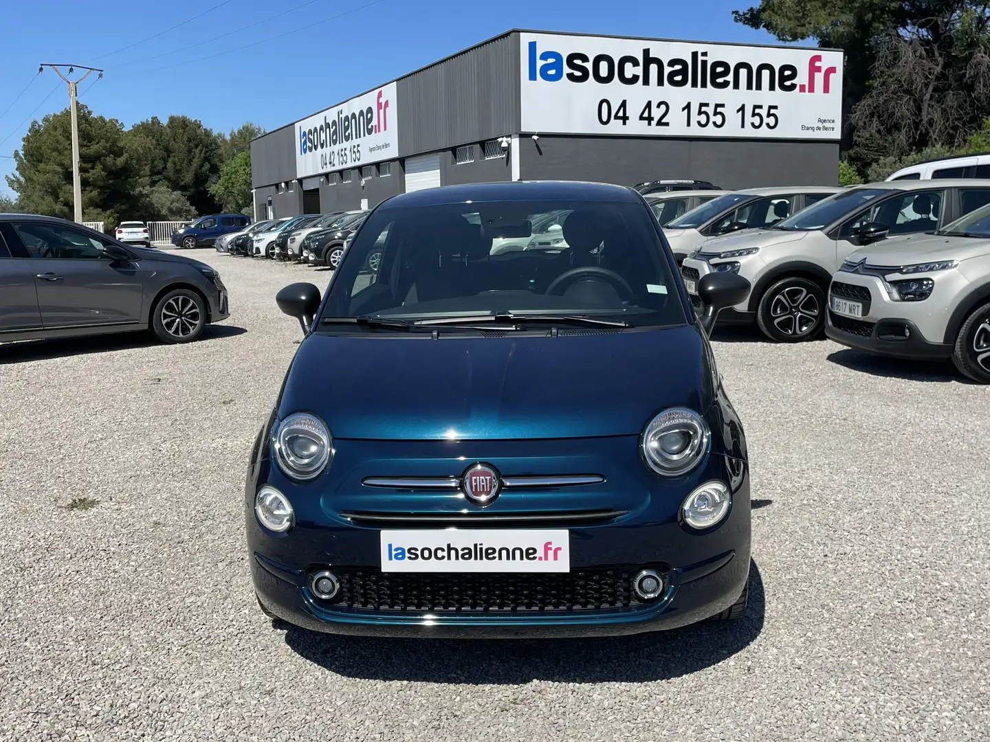 Fiat 500 1.0 70 ch Hybride BSG S/S Bleu - 2