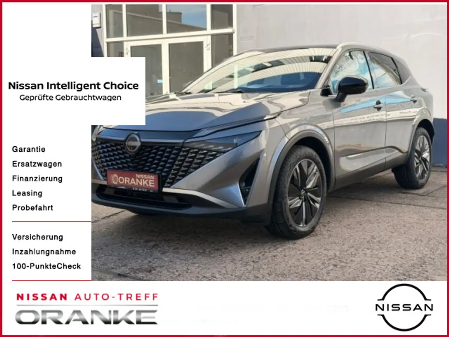 Nissan Qashqai 1.3 DIG-T Xtronic Tekna PGD*Bose*MJ25 Grau - 1