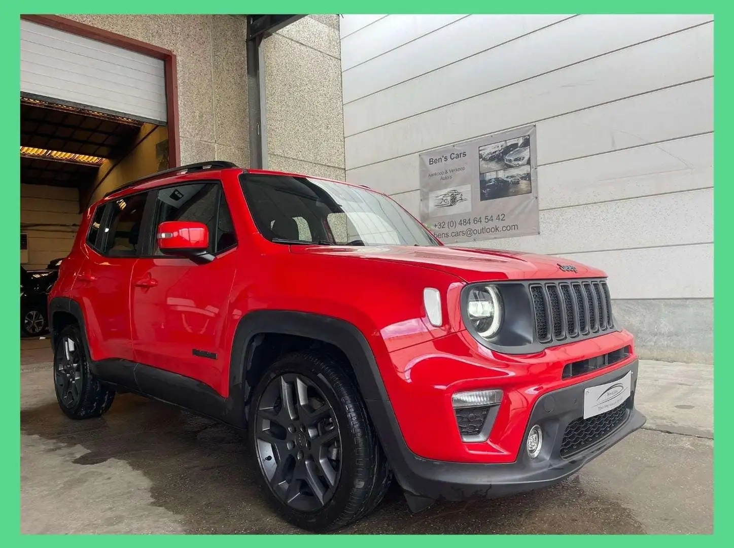 Jeep Renegade 1.3T S-Limited Automaat 151pk * LED * Rouge - 1