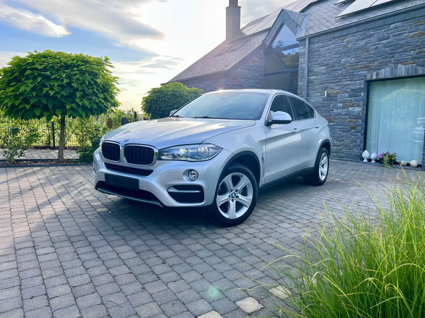 BMW X6 3.0 dAS xDrive30 Argent - 1