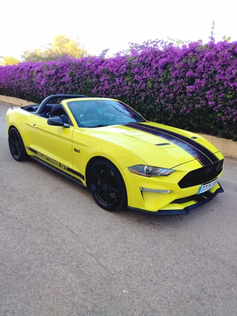Ford Mustang Convertible 5.0 Ti-VCT GT Aut. Amarillo - 1