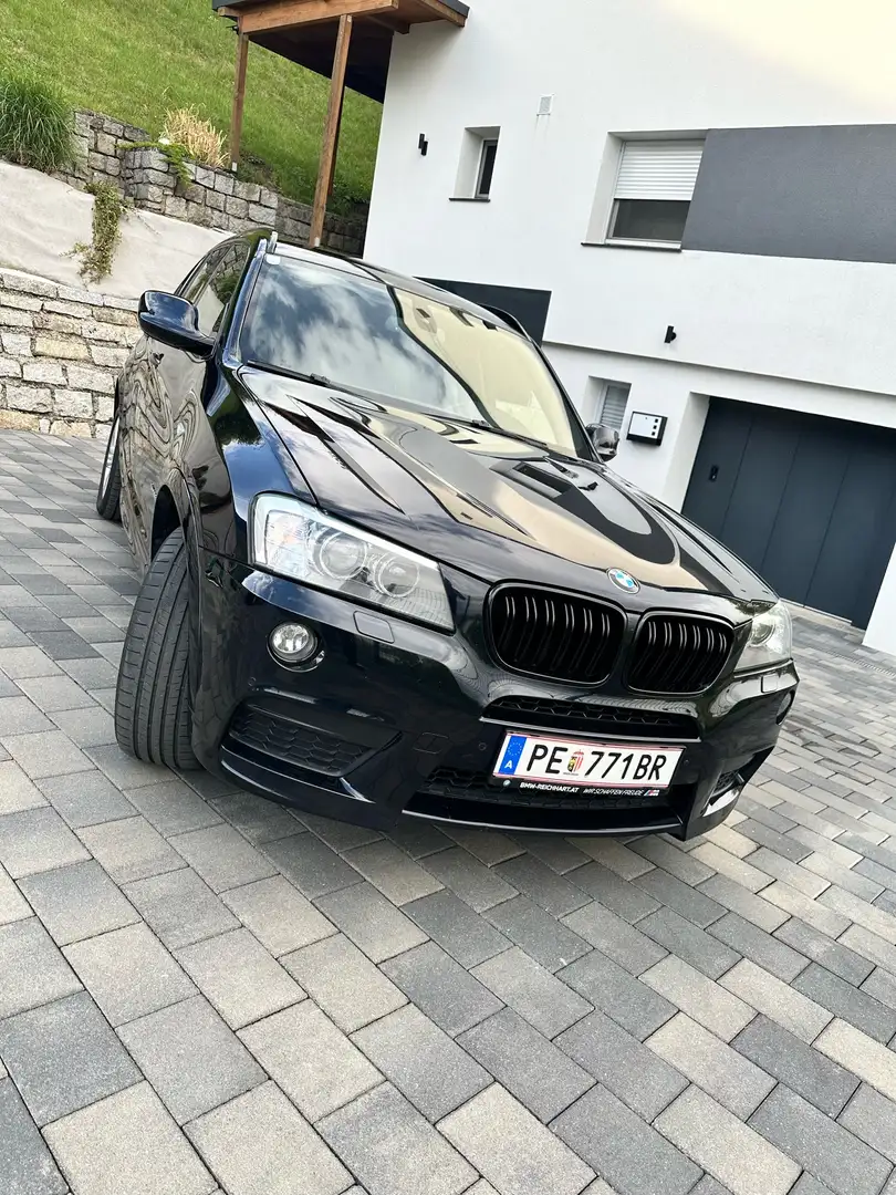 BMW X3 xDrive20d Aut. M-Sportpaket Schwarz - 1