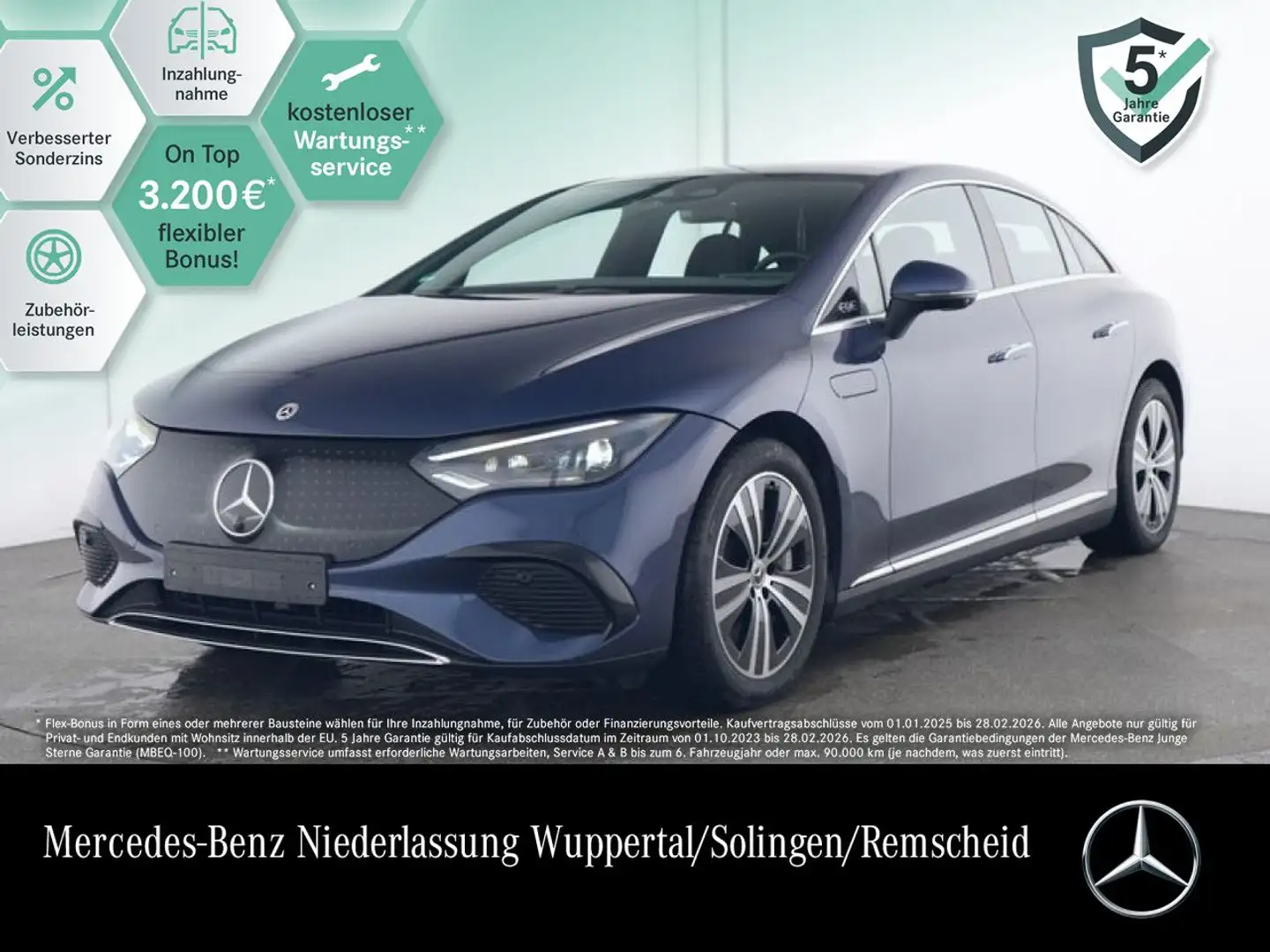 Mercedes-Benz EQE 350 Avantgarde Fahrass WideScreen Pano Distr. Bleu - 1