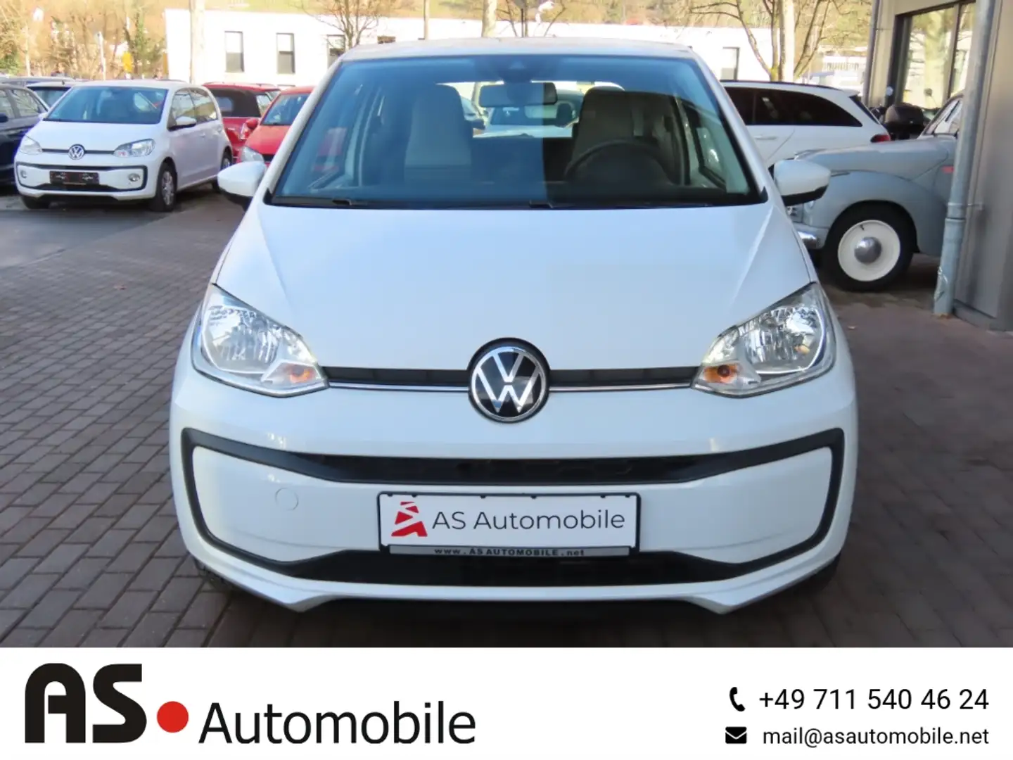 Volkswagen up! 1.Hand*Gar*HU 02/27*Klimaanalge*el.Fensterh. Blanc - 2