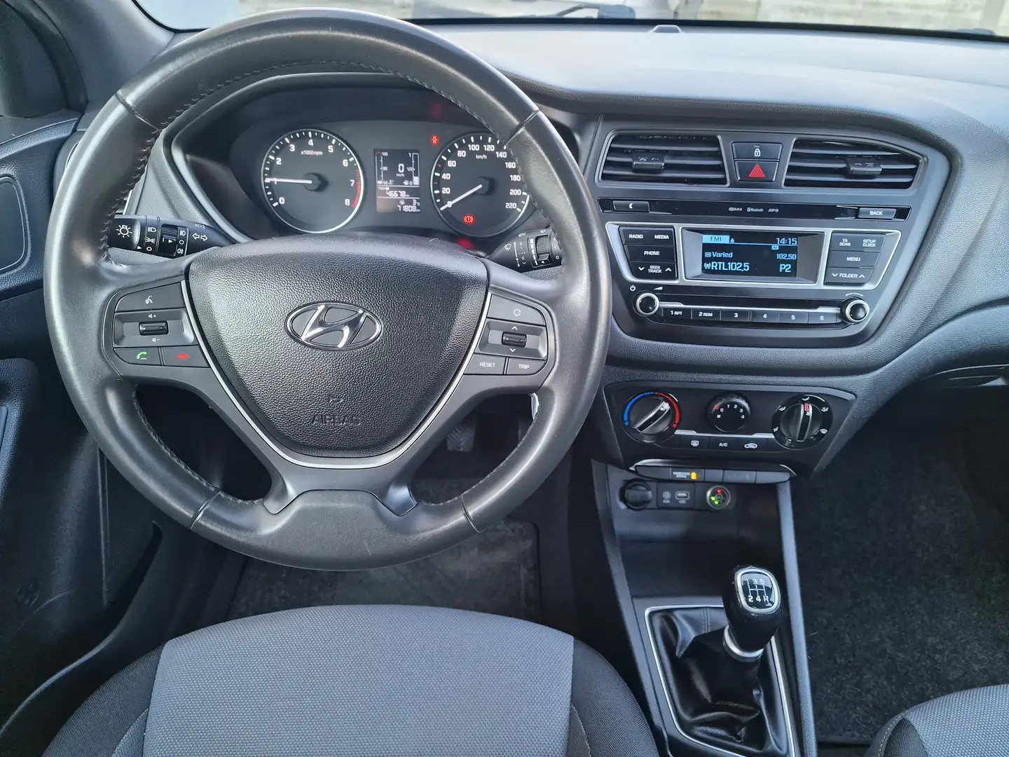 Hyundai i20 1.2 GPL Black Line 75cv - UNICO PROPRIETARIO Azul - 2