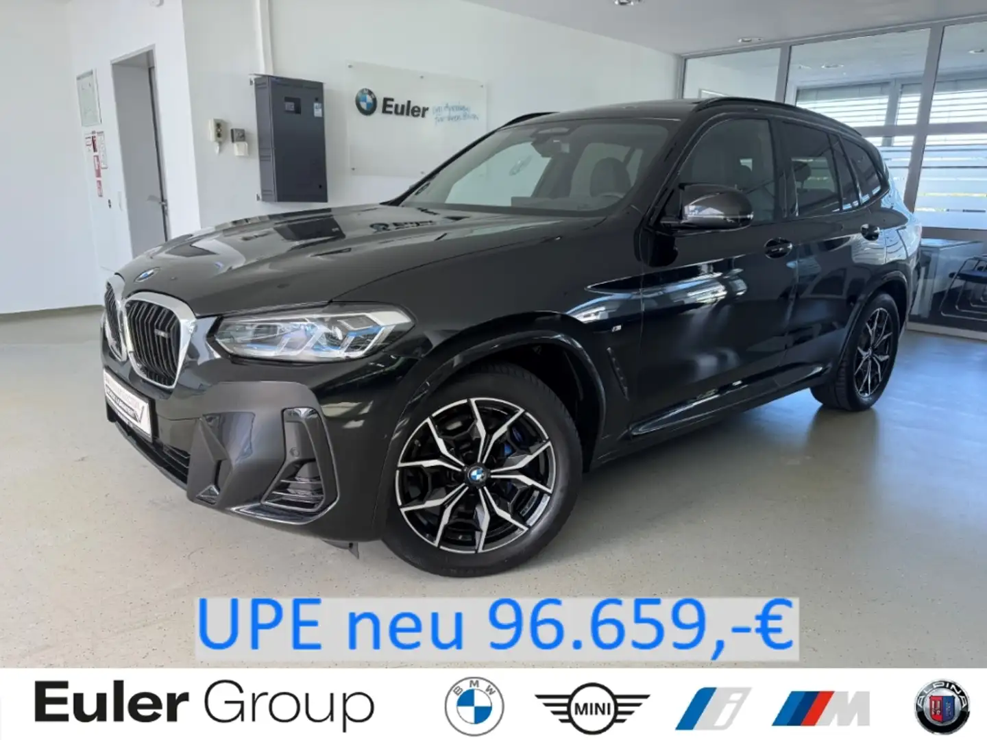BMW X3 d AHK Pano Standhzg H/K HUD Laser DAProf ParkAss+ Schwarz - 1