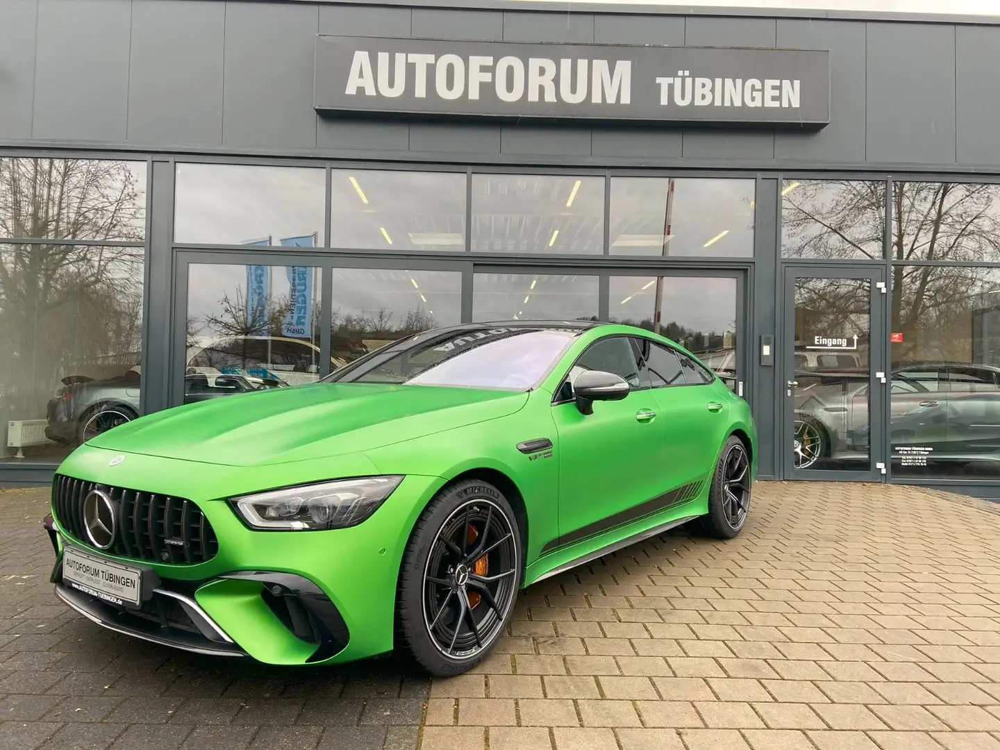 Mercedes-Benz AMG GT GT 63 S 4MATIC+ *AMG SONDEREDITION*KERAMIK* Zielony - 1