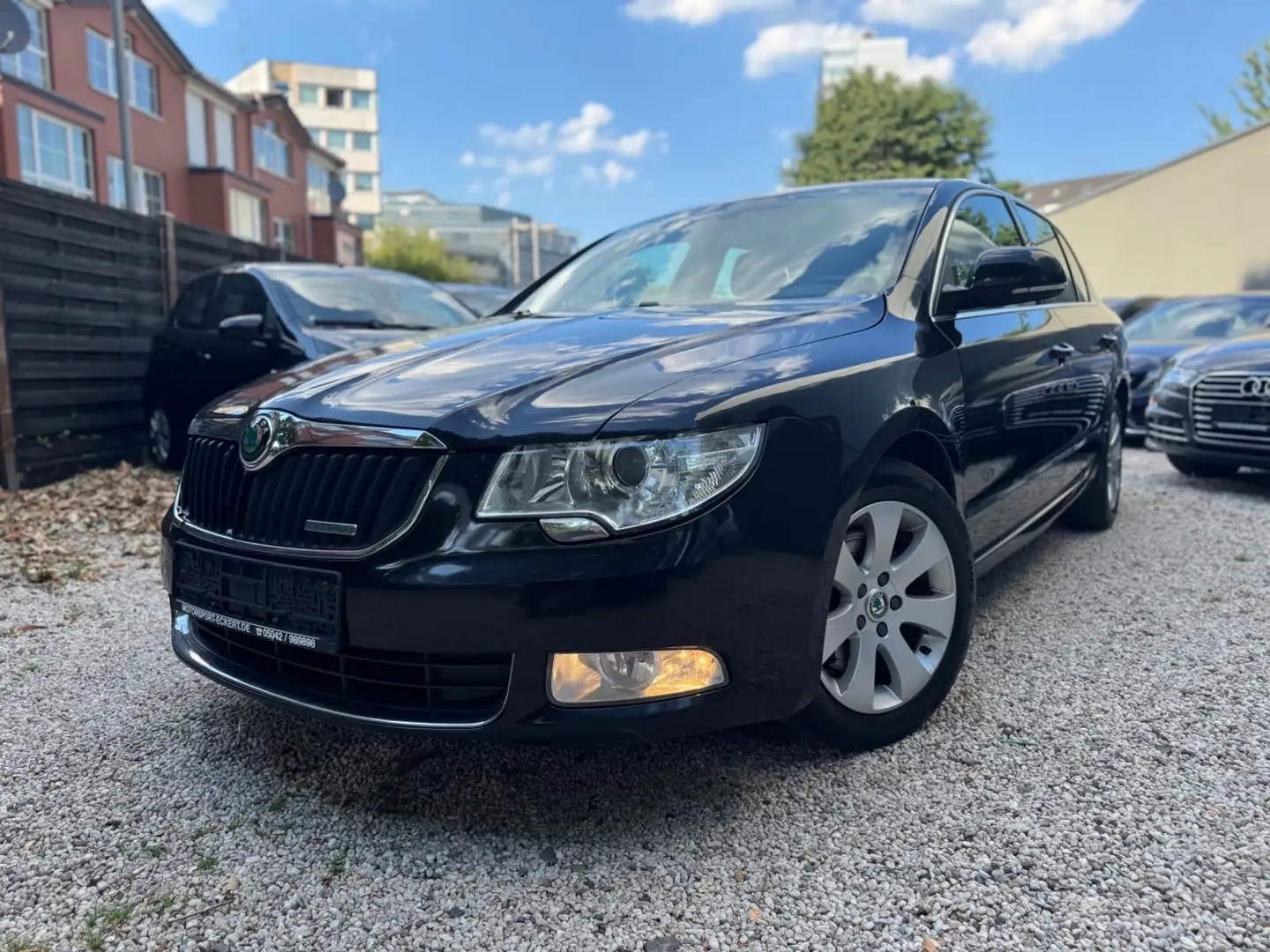 Skoda Superb 1.6TDI Greenline/KLIMA/XENON/TEMP/SHZ/DVD Noir - 1