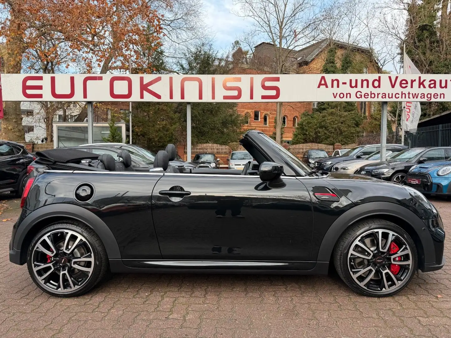 MINI John Cooper Works Cabrio JohnCooperWorks Cabrio Aut*LEDER*HuD*H/K*KAM Noir - 1