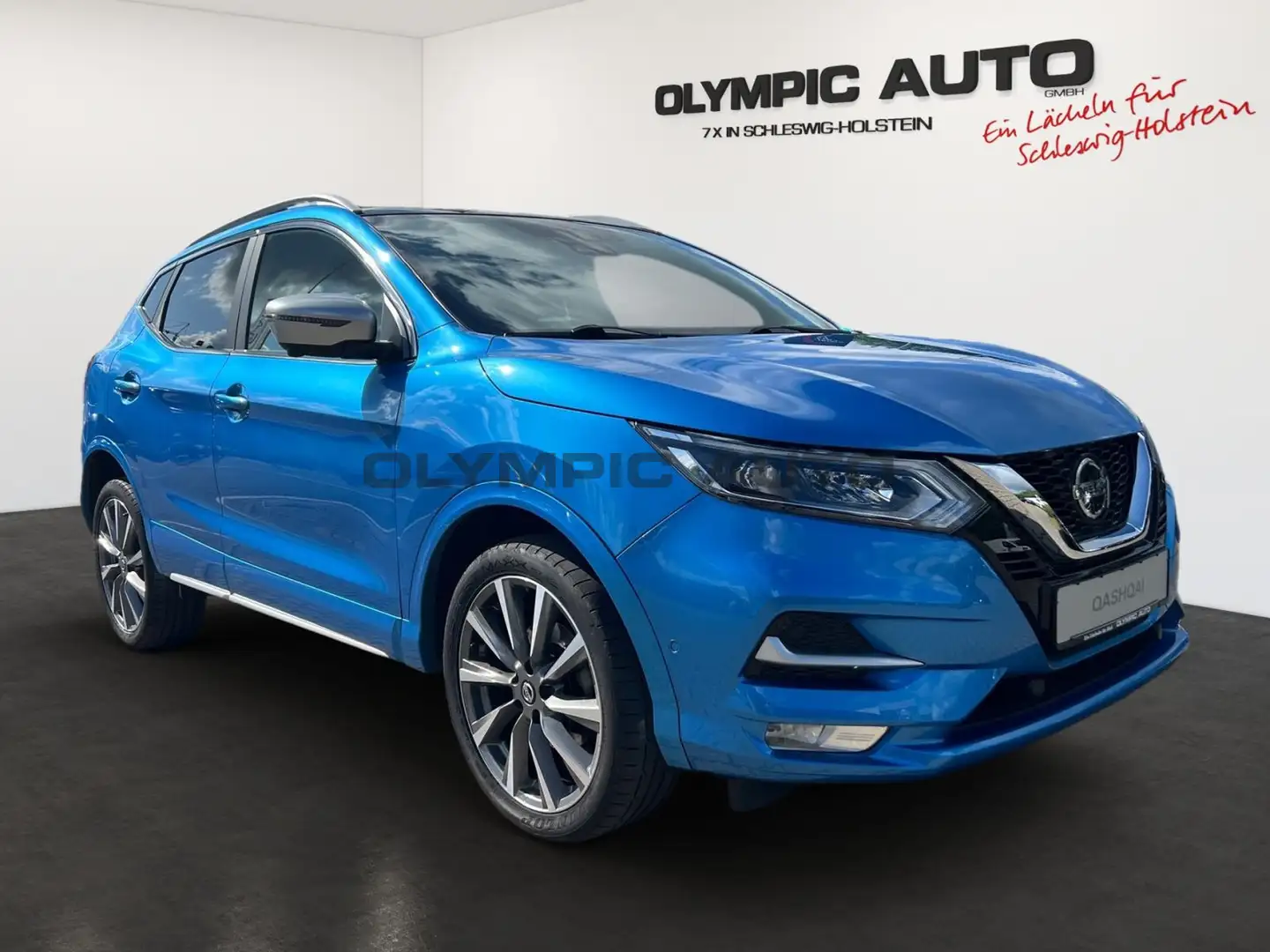 Nissan Qashqai 1.3 DIG-T Tekna+  PANORAMA NAVI ACC PDC Bleu - 2