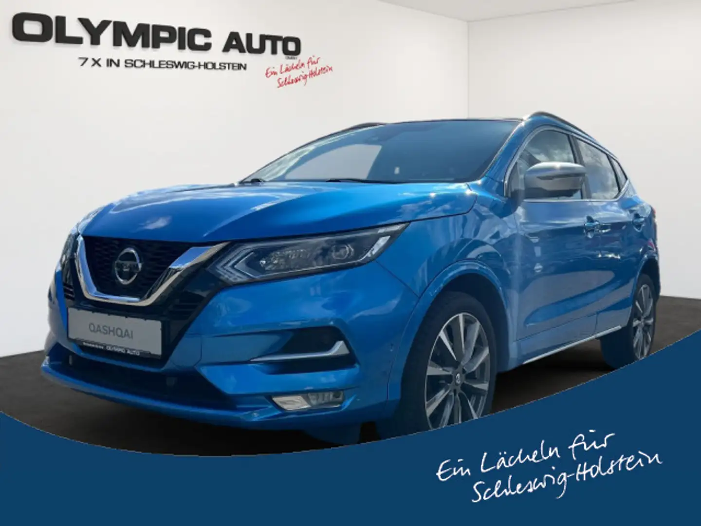 Nissan Qashqai 1.3 DIG-T Tekna+  PANORAMA NAVI ACC PDC Bleu - 1