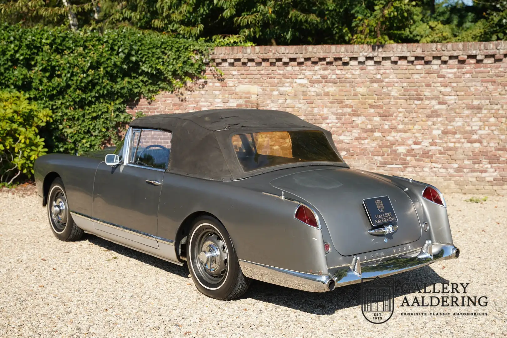 Oldtimer Facel Vega FV3 Cabiolet "From the movie Sagan" In a very orig Gris - 2