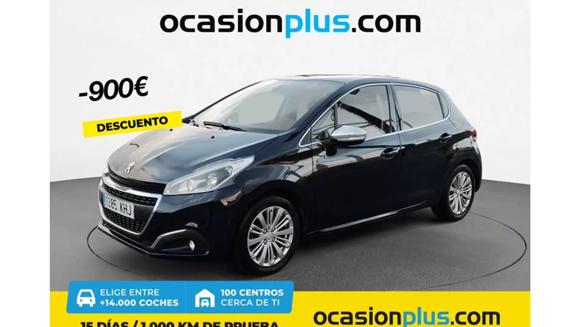Peugeot 208 1.2 PureTech S&S Allure EAT6 110 Blau - 1