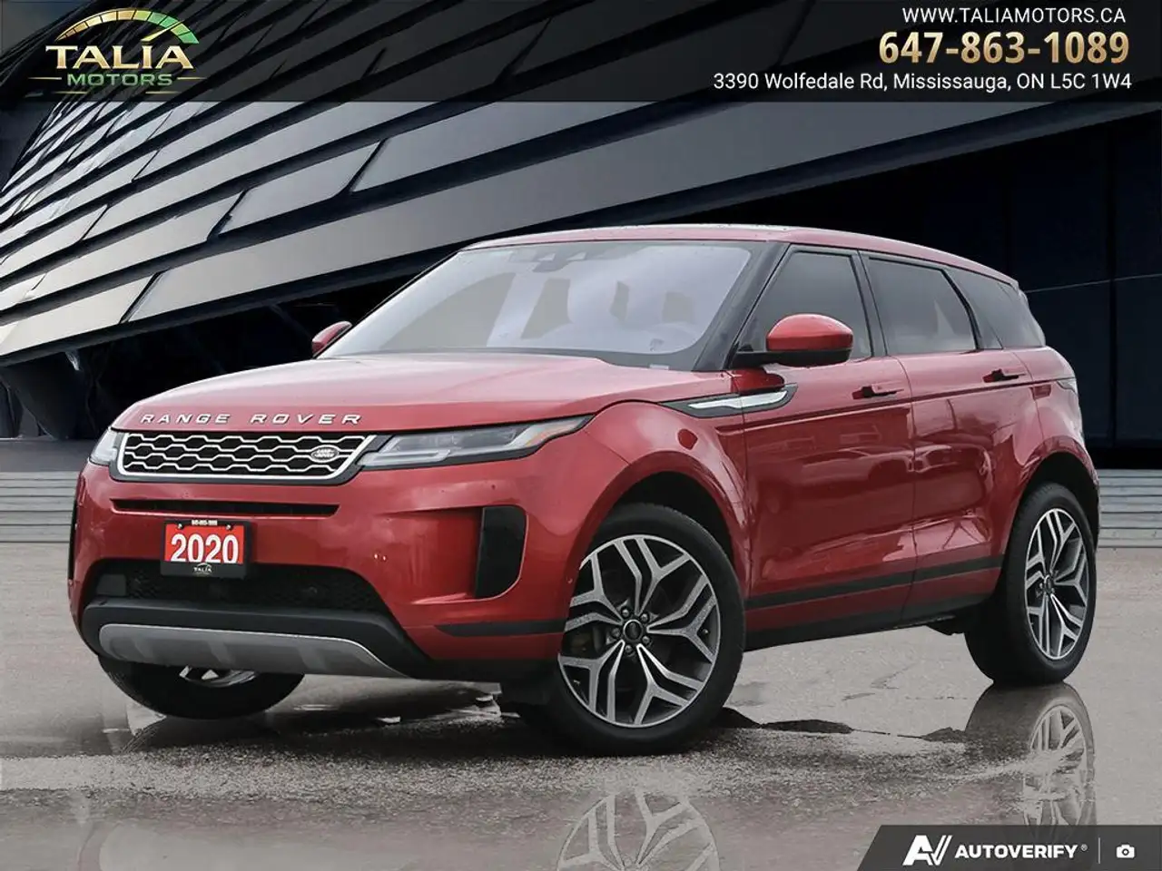 2020 Land Rover Range Rover Evoque