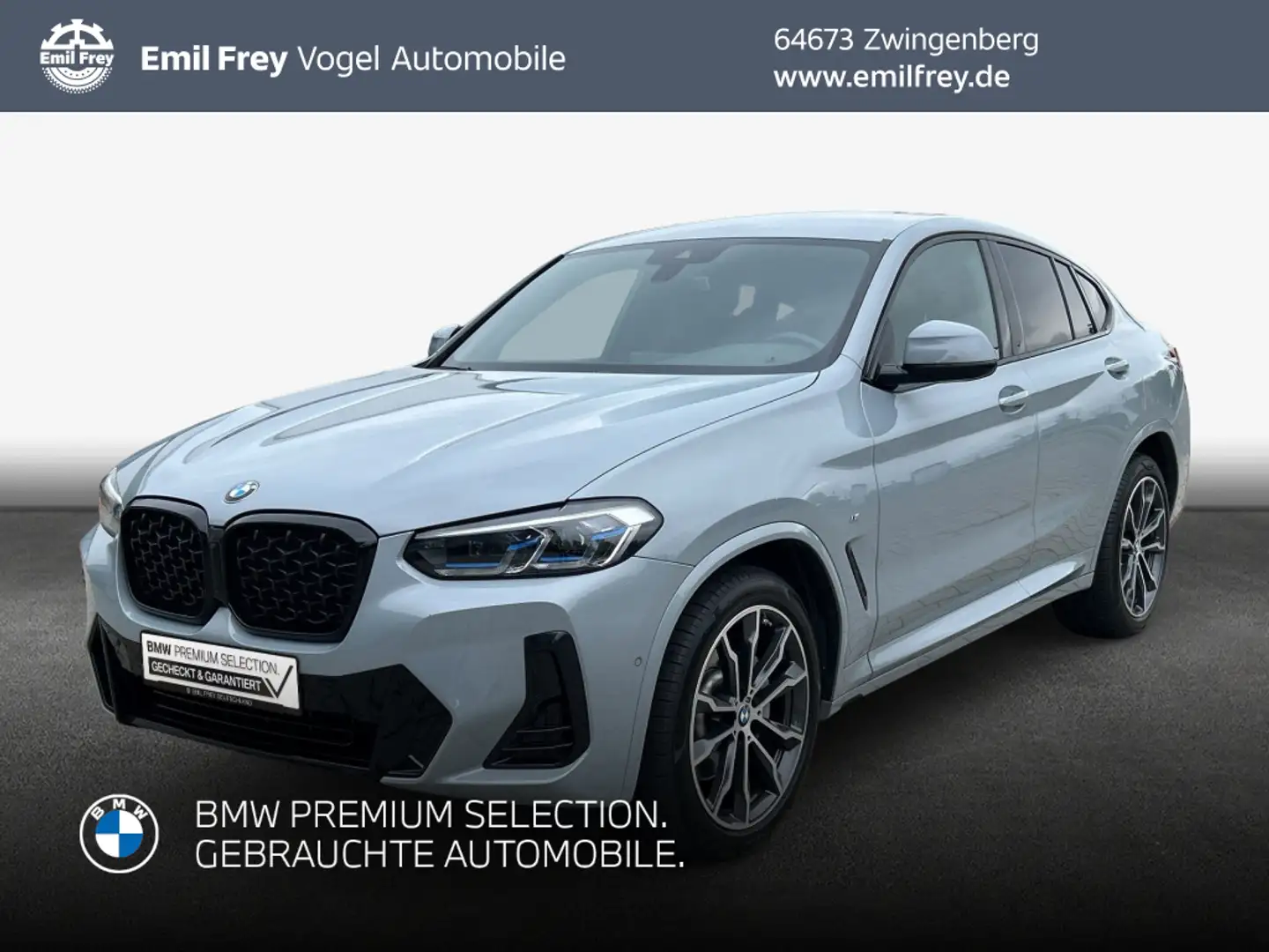 BMW X4 xDrive30d Aut. Laserlicht HiFi Klimaautomatik Grau - 1