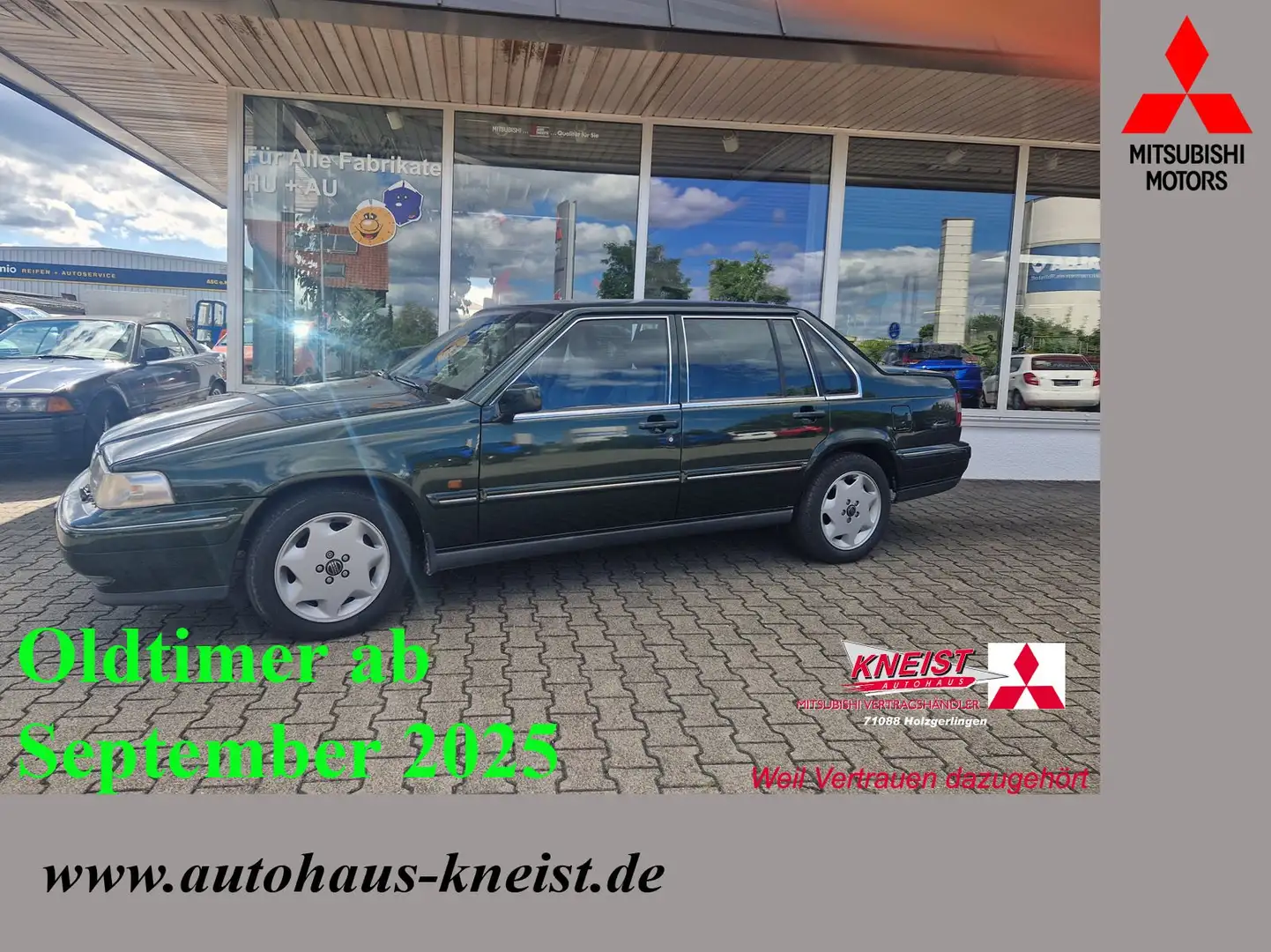 Volvo 960 3.0-24V Automatik Leder "Oldtimer"im Sept.25 Zöld - 1