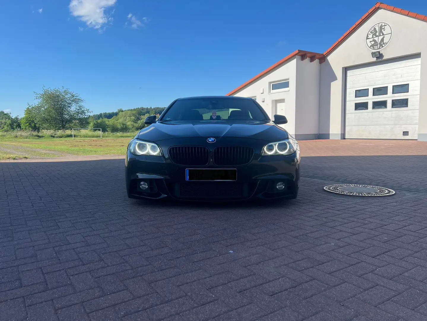 BMW 525 525d Schwarz - 1