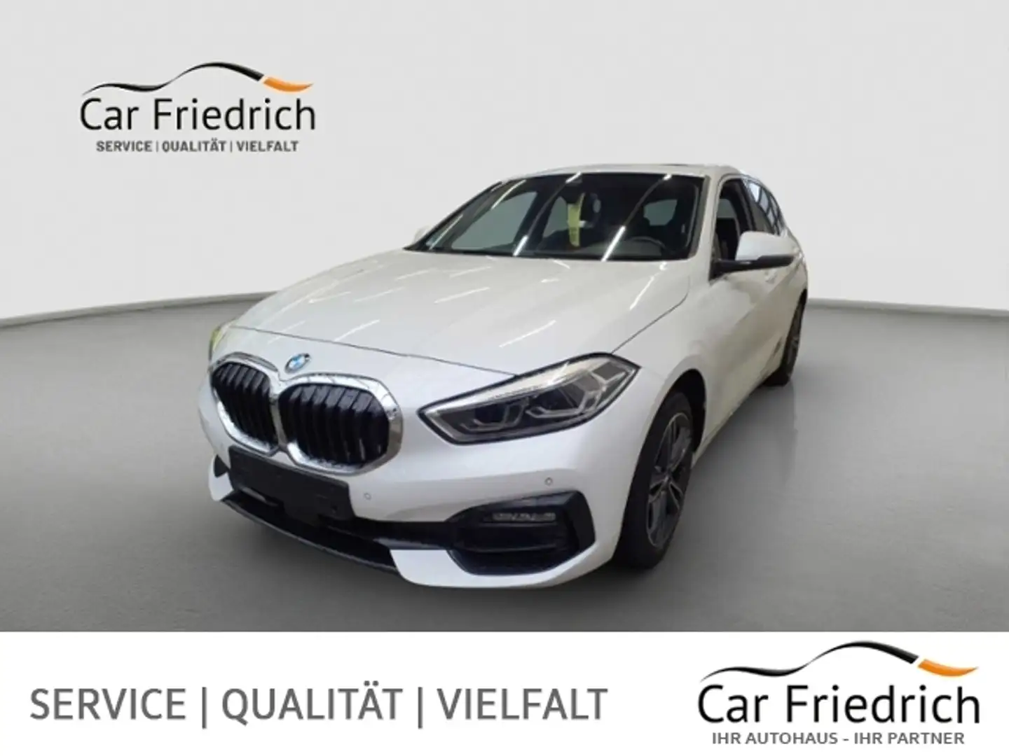 BMW 120 d Sport Line Autom. Pano LED Weiß - 1