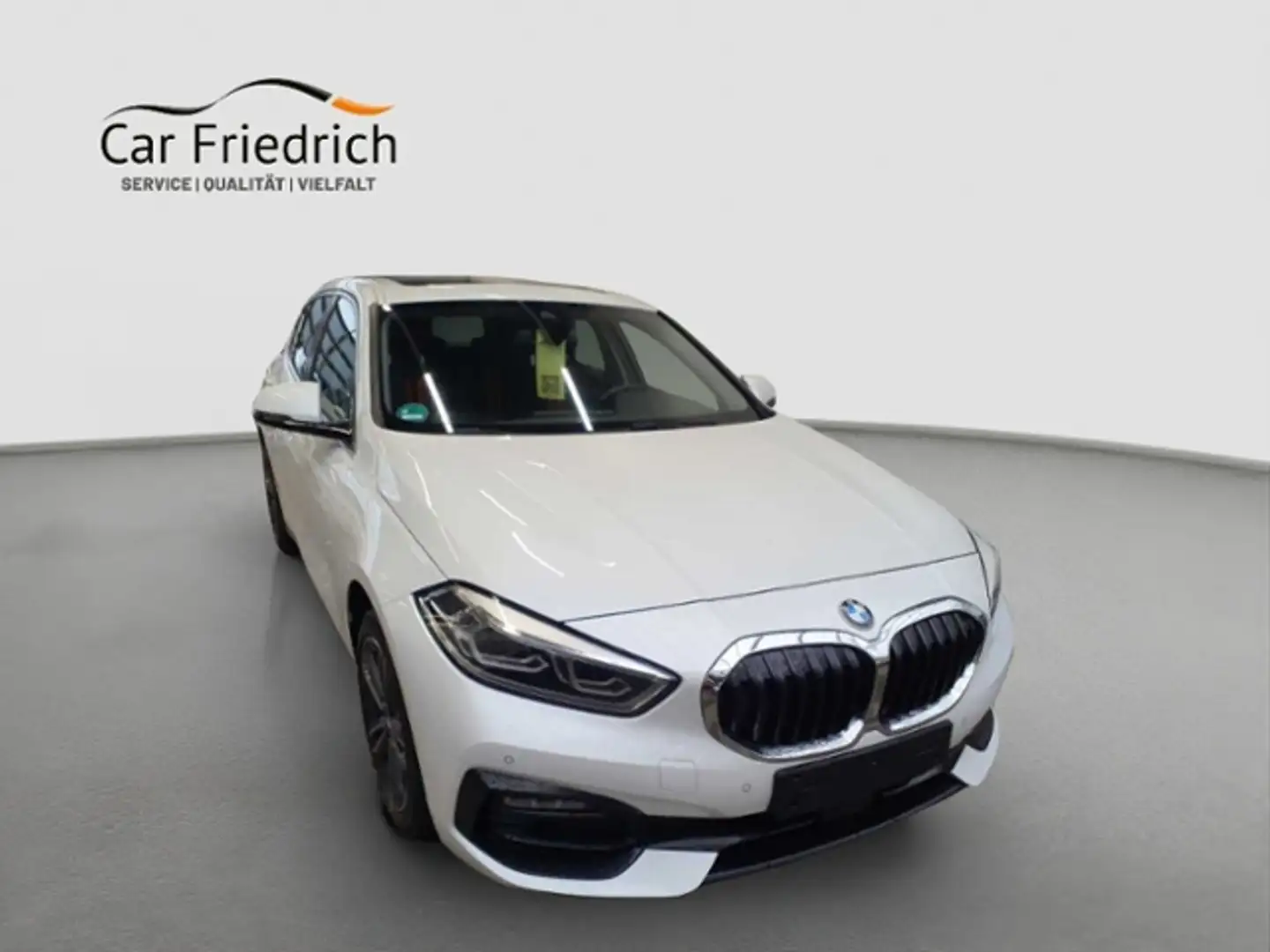BMW 120 d Sport Line Autom. Pano LED Weiß - 2