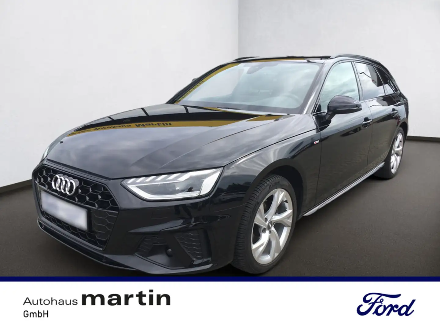 Audi A4 Avant 35 S line PDC NAVI SHZ AHK PANO LED Noir - 1