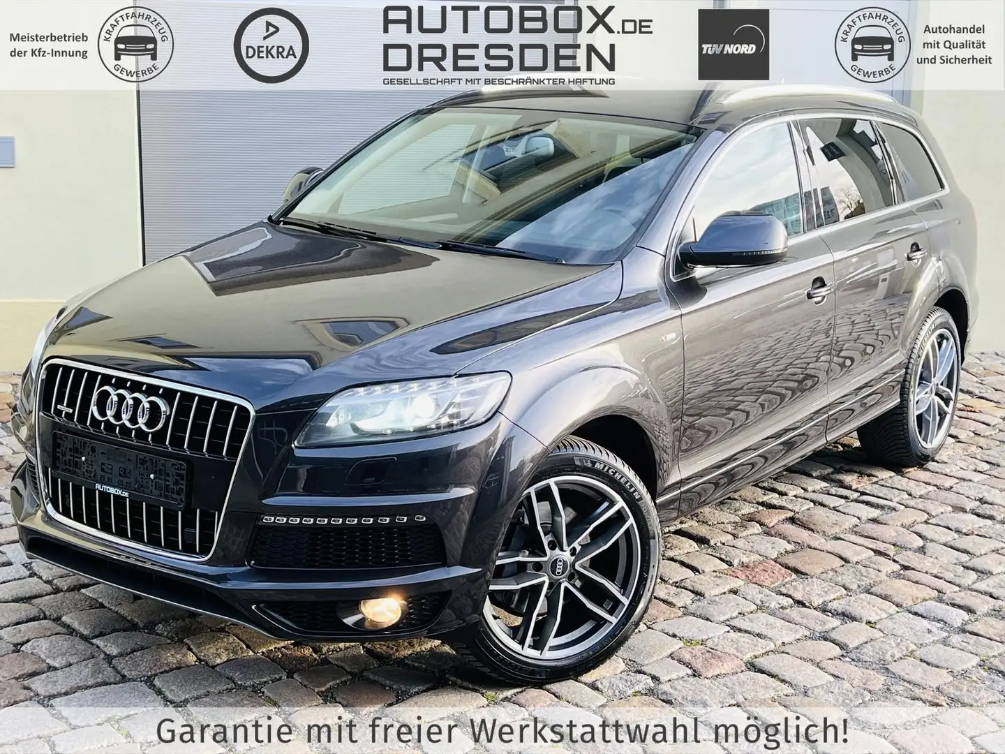 Audi Q7 3.0 V6 TDI Quattro +AHK+BOSE+CAM+MEMORY+ Grau - 1