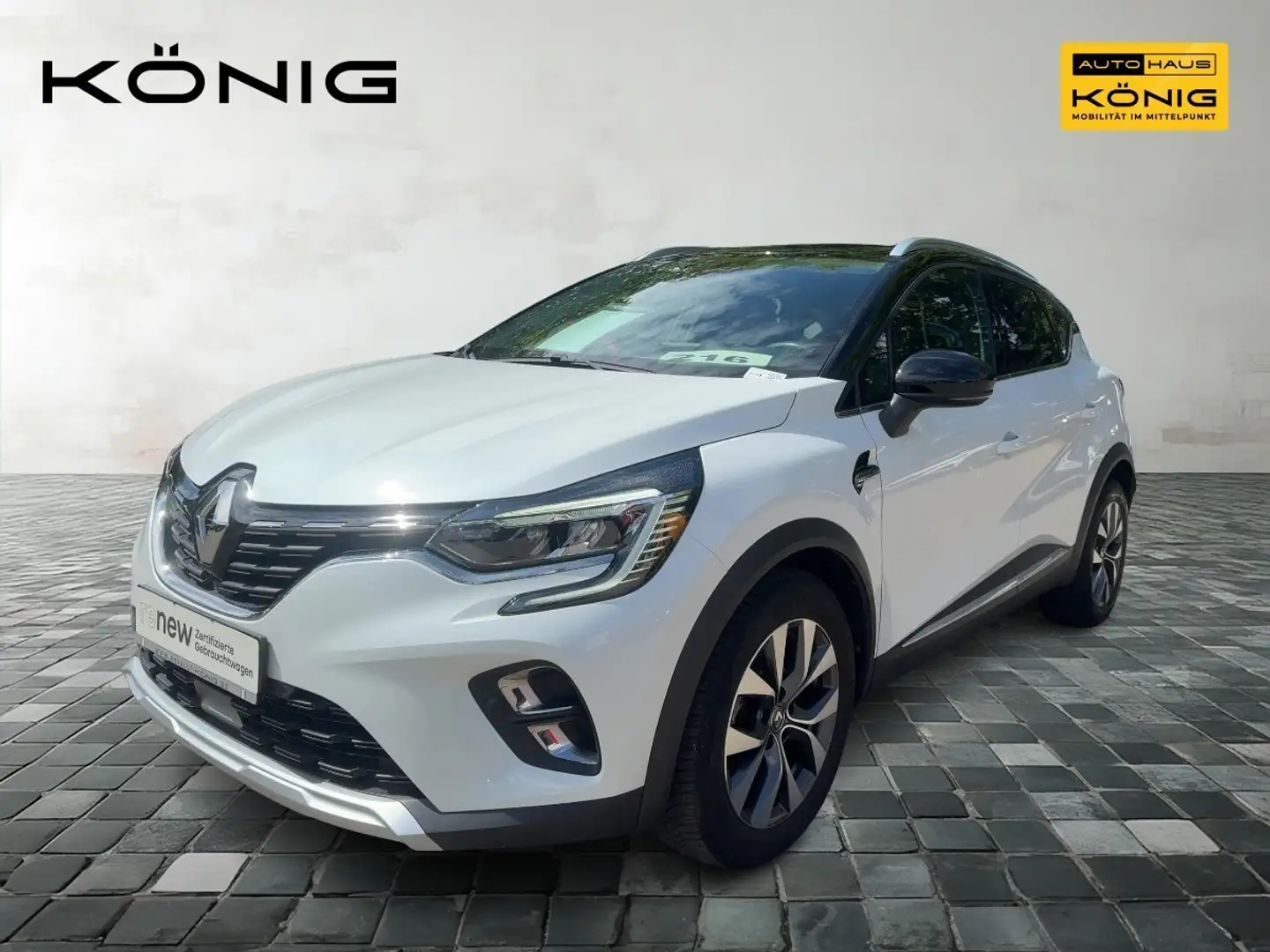 Renault Captur Edition One TCe 140 *Automatik*Tempomat* Weiß - 1