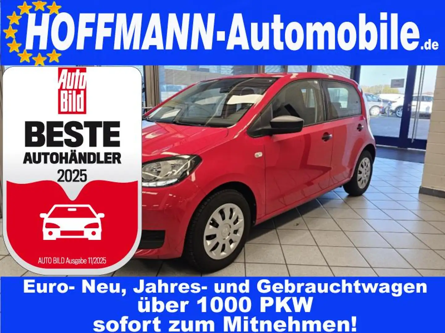 Skoda Citigo Active Allwetterreifen,PDC,Klimaanlage Rot - 1