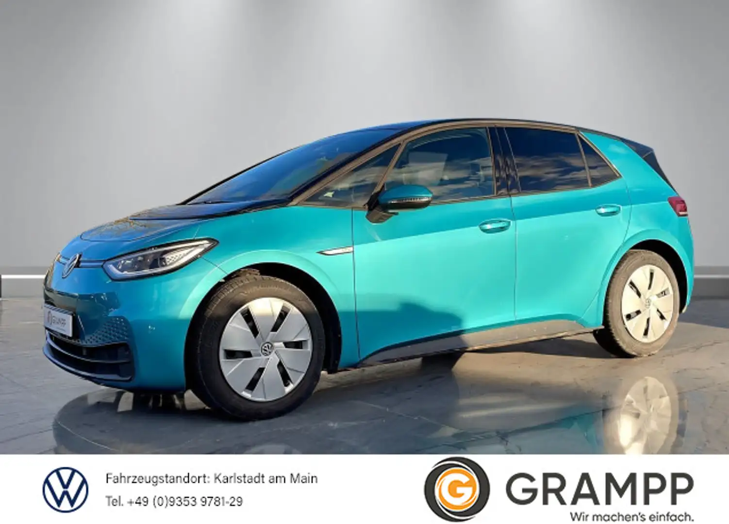 Volkswagen ID.3 Pro Business +CCS+WÄRMEPUMPE+MATRIX+KAMERA+ Grün - 1