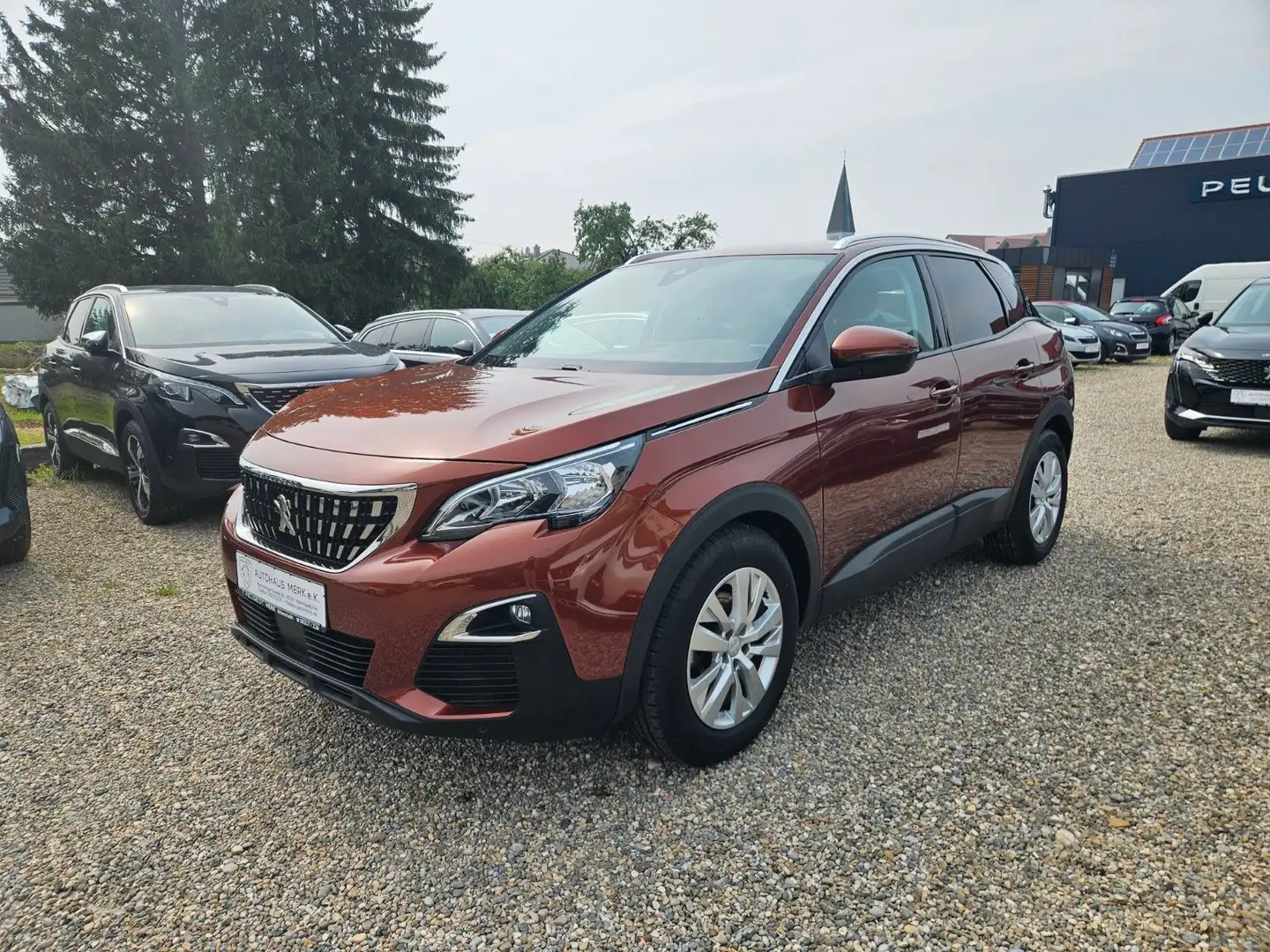 Peugeot 3008 Active,8-fach,SHZ Brun - 1