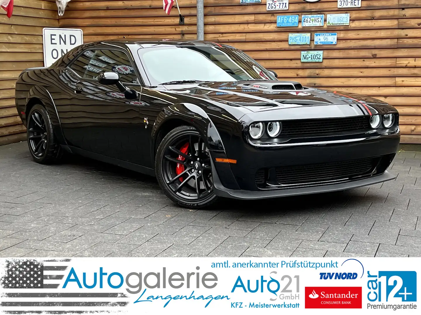 Dodge Challenger SRT 392 6,4L Shaker Widebody Alpine Siyah - 1