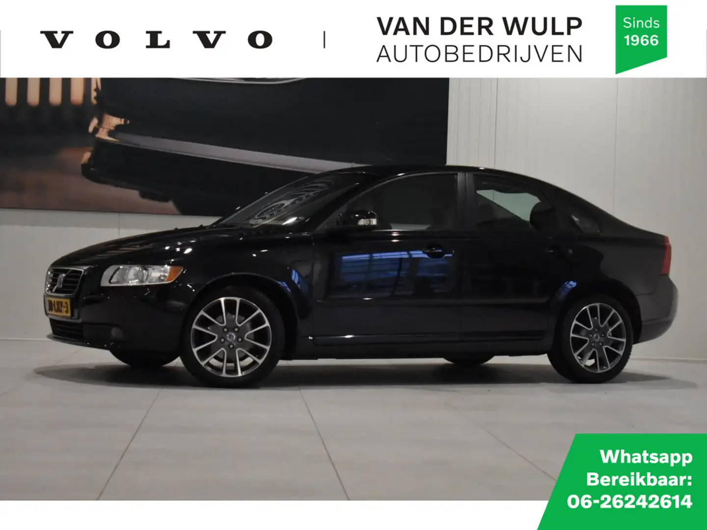 Volvo S40 1.8 125pk Edition II | Dealer OH | Leder | 17'' | Zwart - 1