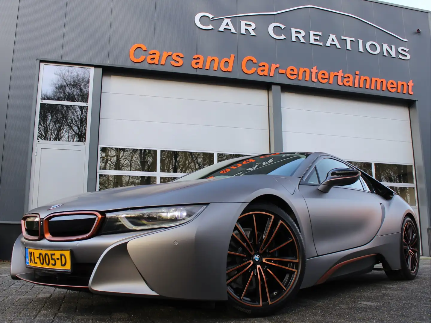 BMW i8 1.5 NL-Auto NAP 360 Camera Frozen Grey Gris - 1