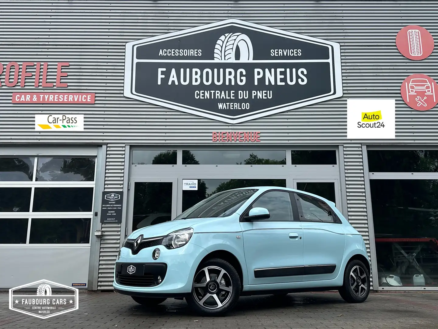 Renault Twingo *1-PROPRIETAIRE/1-OWNER*1-YEAR-GARANTIE*CLIMATISA* Vert - 1