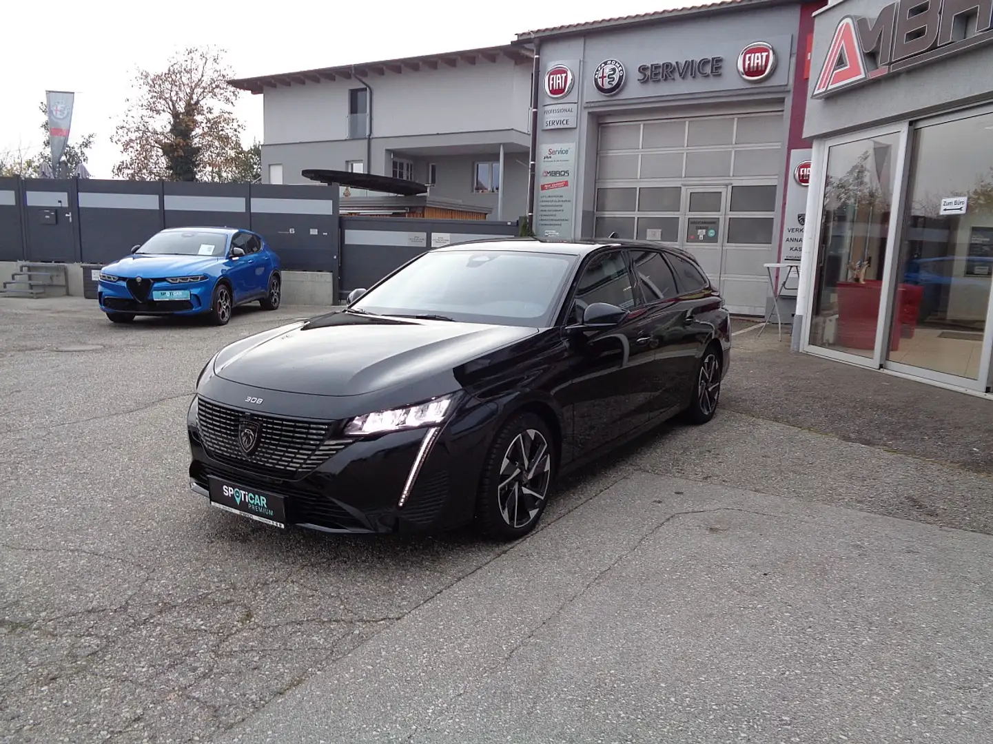 Peugeot 308 SW Hybrid 145 e-DSC6 Allure Mildhybrid Schwarz - 1