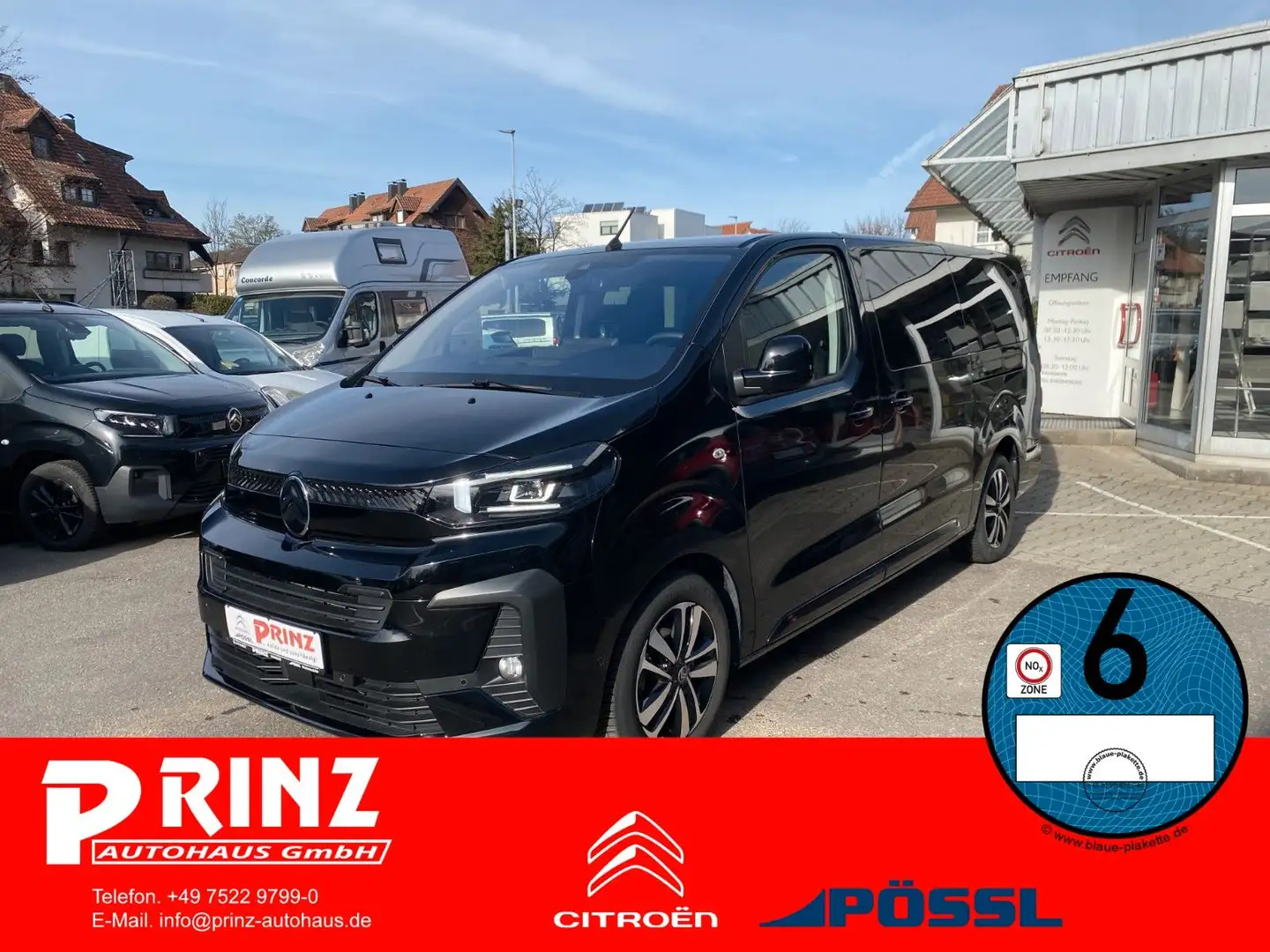 Citroen Spacetourer Spacetourer Plus XL 180 PS Automatik 8-Sitzer Schwarz - 1