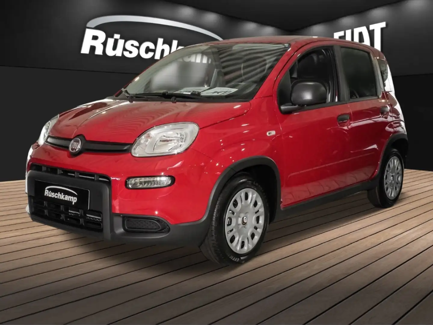 Fiat Panda Hybrid 1.0 PDC Klima Temp. dig.Kombiinstr. Rouge - 1