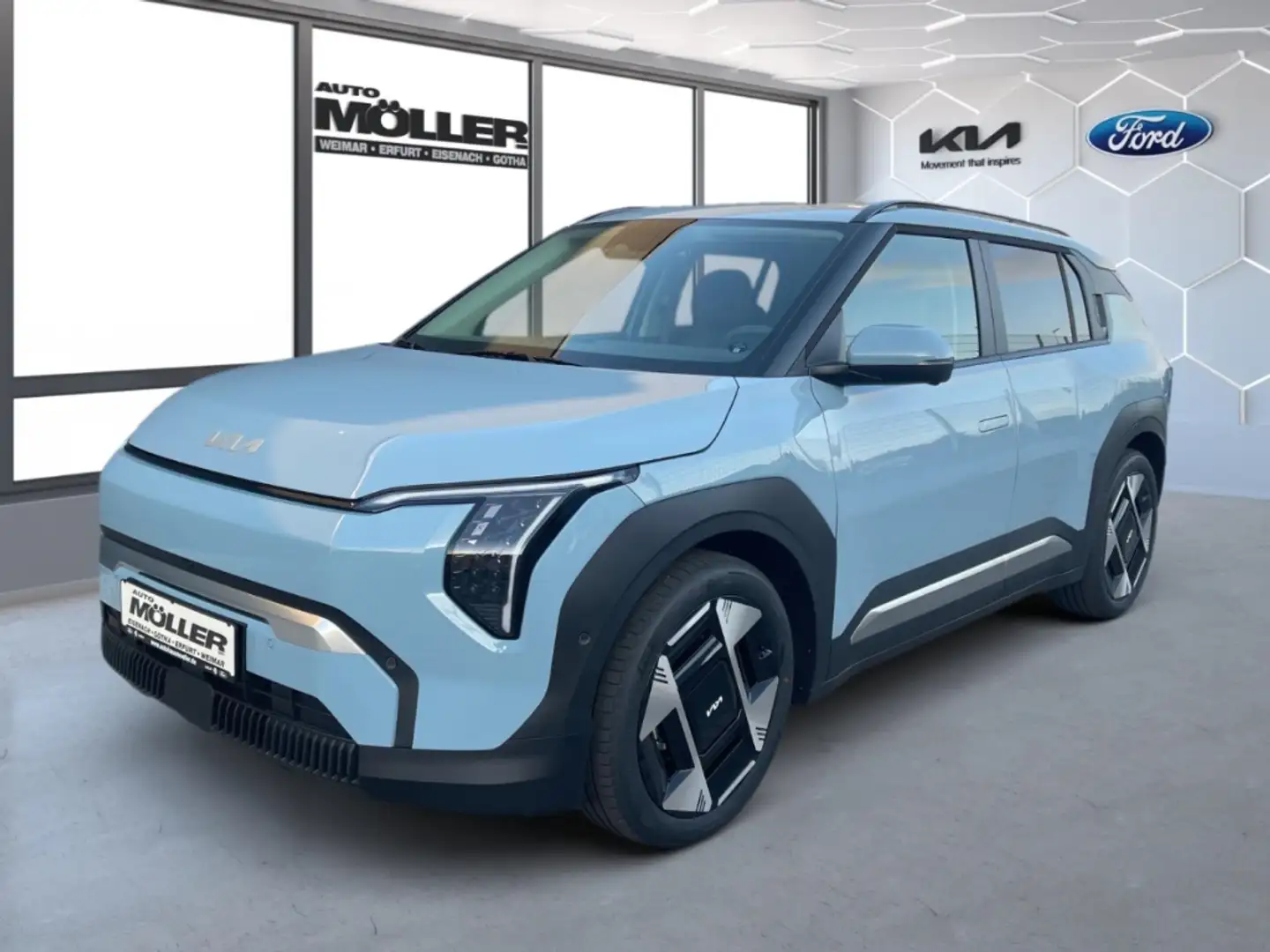 Kia EV3 58.3 Earth P3-P7 Navi LED 360°Kamera ACC HarmanKar Синий - 2