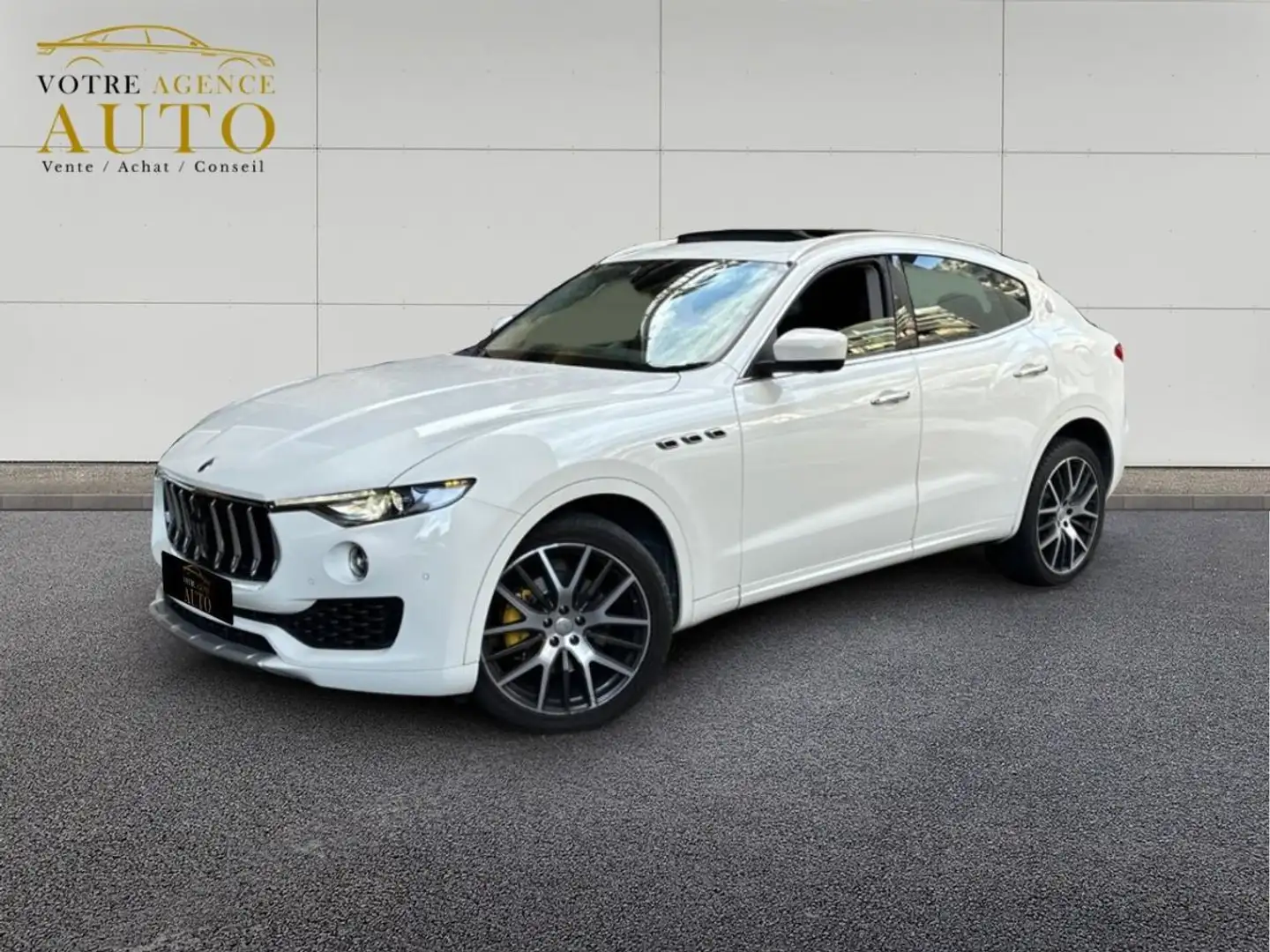 Maserati Levante 3.0 V6 Diesel S&S - 275ch - BVA GRANSPORT Blanc - 1