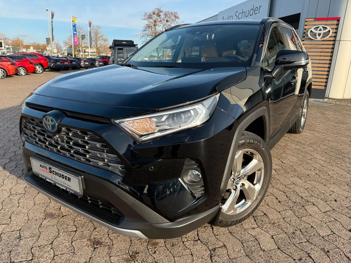 Toyota RAV 4 4 Hybrid 4x4 Lounge **ALLRAD** Schwarz - 1