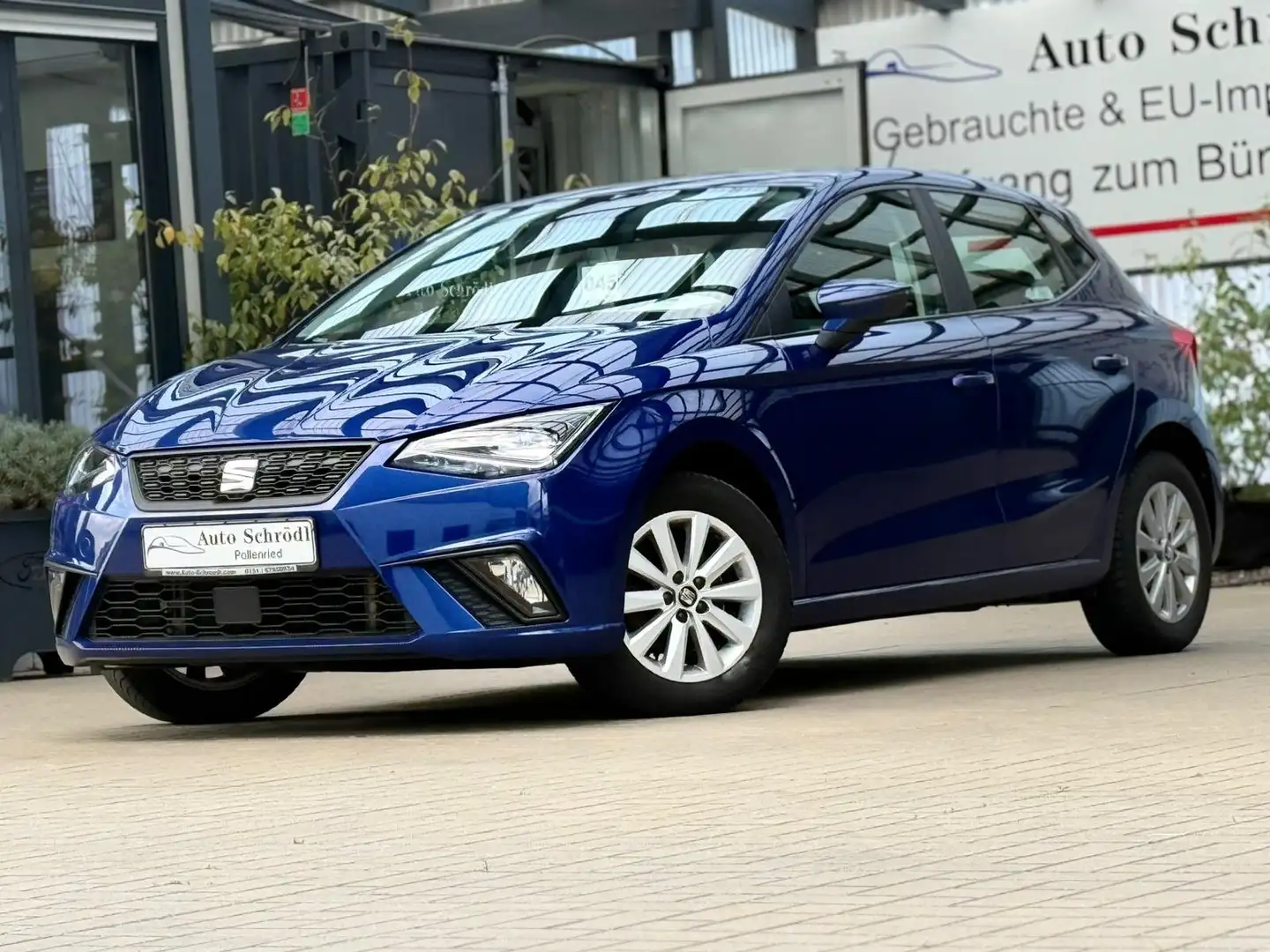 SEAT Ibiza Style DSG 1.0 TSI, LED, Navi, Sitzheiz, DAB, PDC Blau - 1