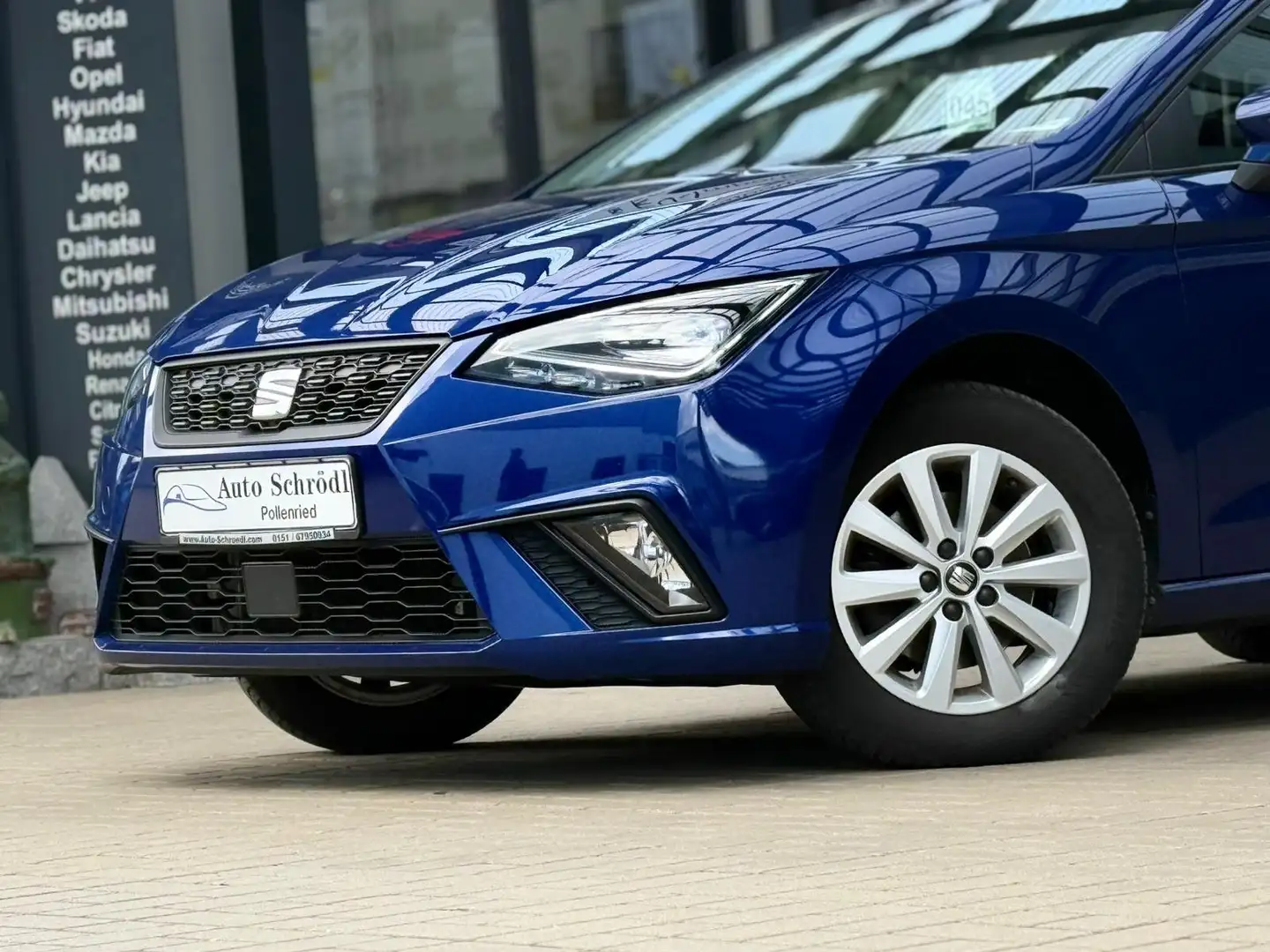 SEAT Ibiza Style DSG 1.0 TSI, LED, Navi, Sitzheiz, DAB, PDC Blau - 2