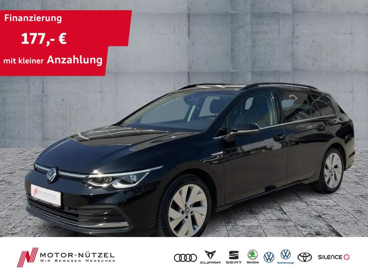 Volkswagen Golf Variant Golf VIII Variant 2.0 TDI DSG STYLE LED+NAVI+ACC Noir - 1