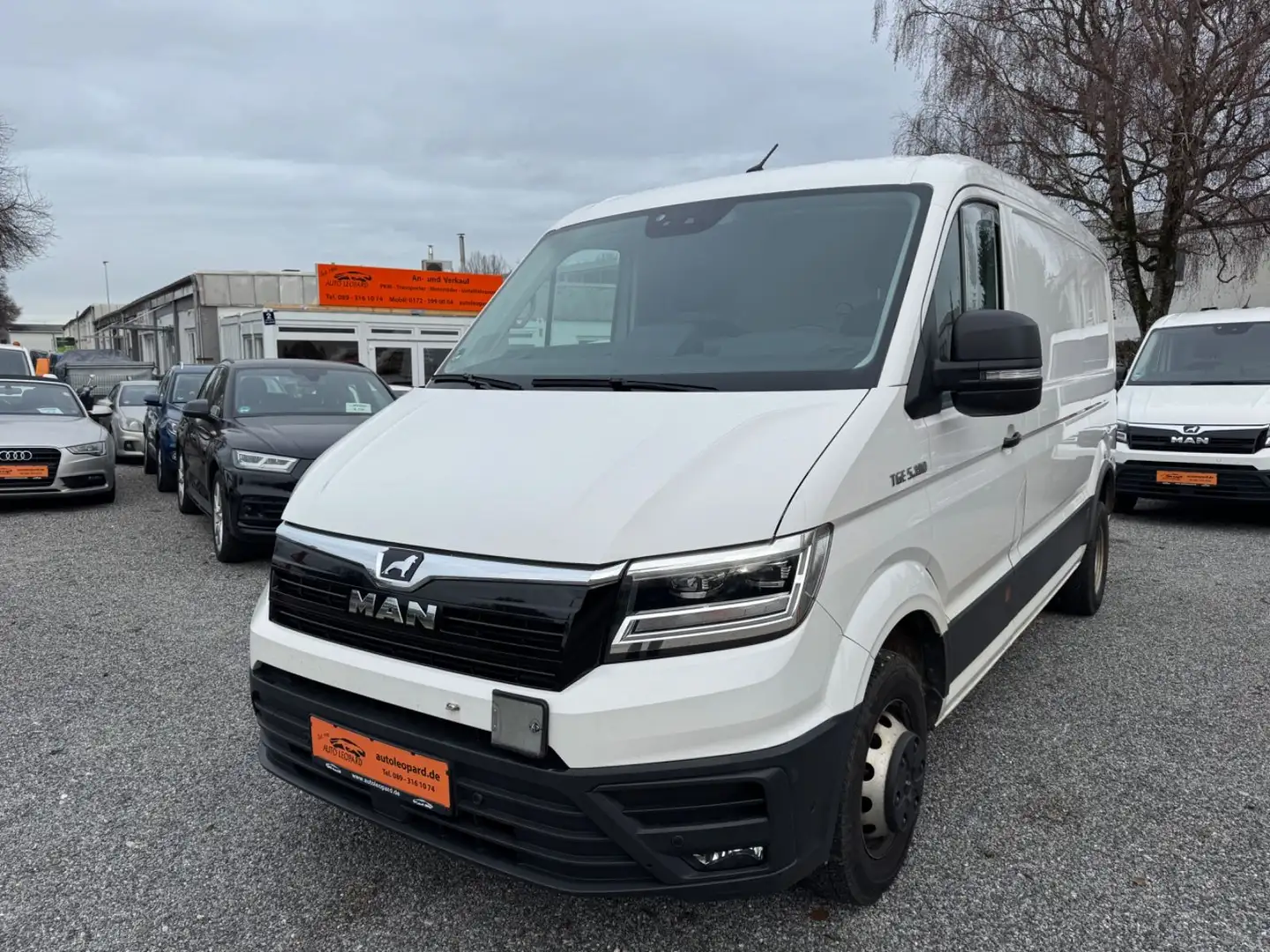 MAN TGE 5.180  L1H1 Automatik Blanc - 1