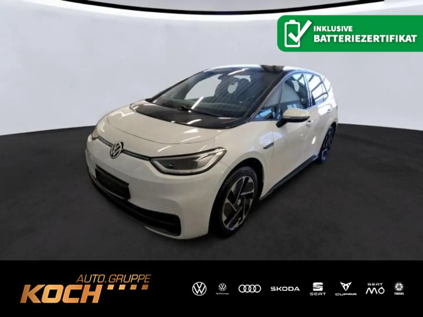 Volkswagen ID.3 Pro Pano Navi LED Kamera Weiß - 1