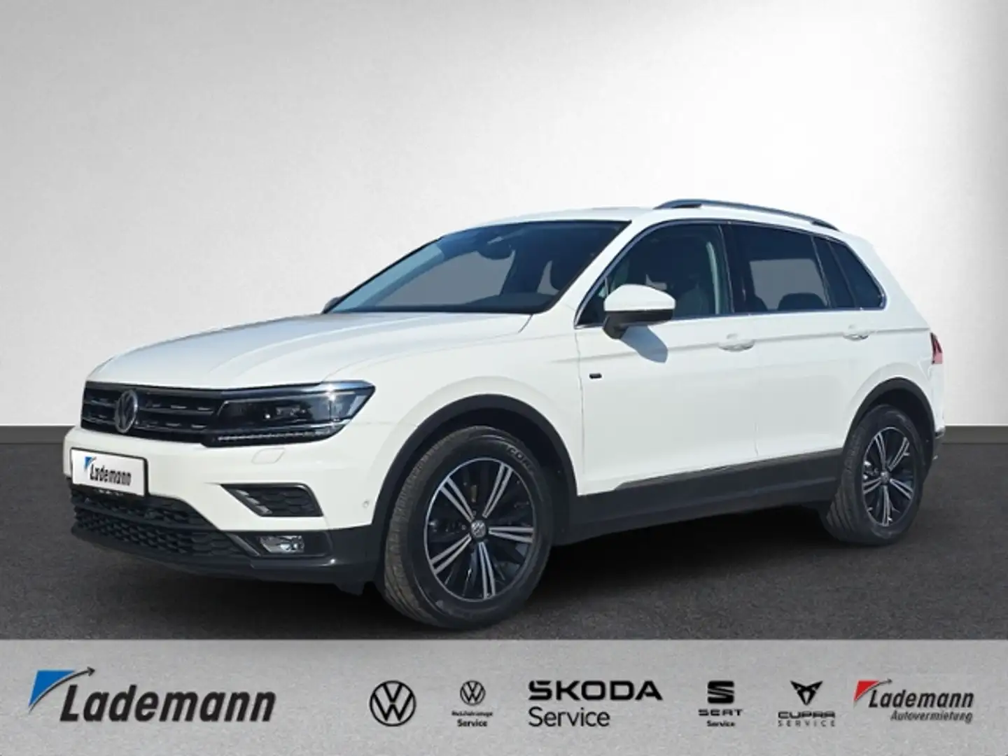 Volkswagen Tiguan 1.5 TSI Join LED+NAVI+AHK+PANO+KAMERA+ACC Weiß - 1