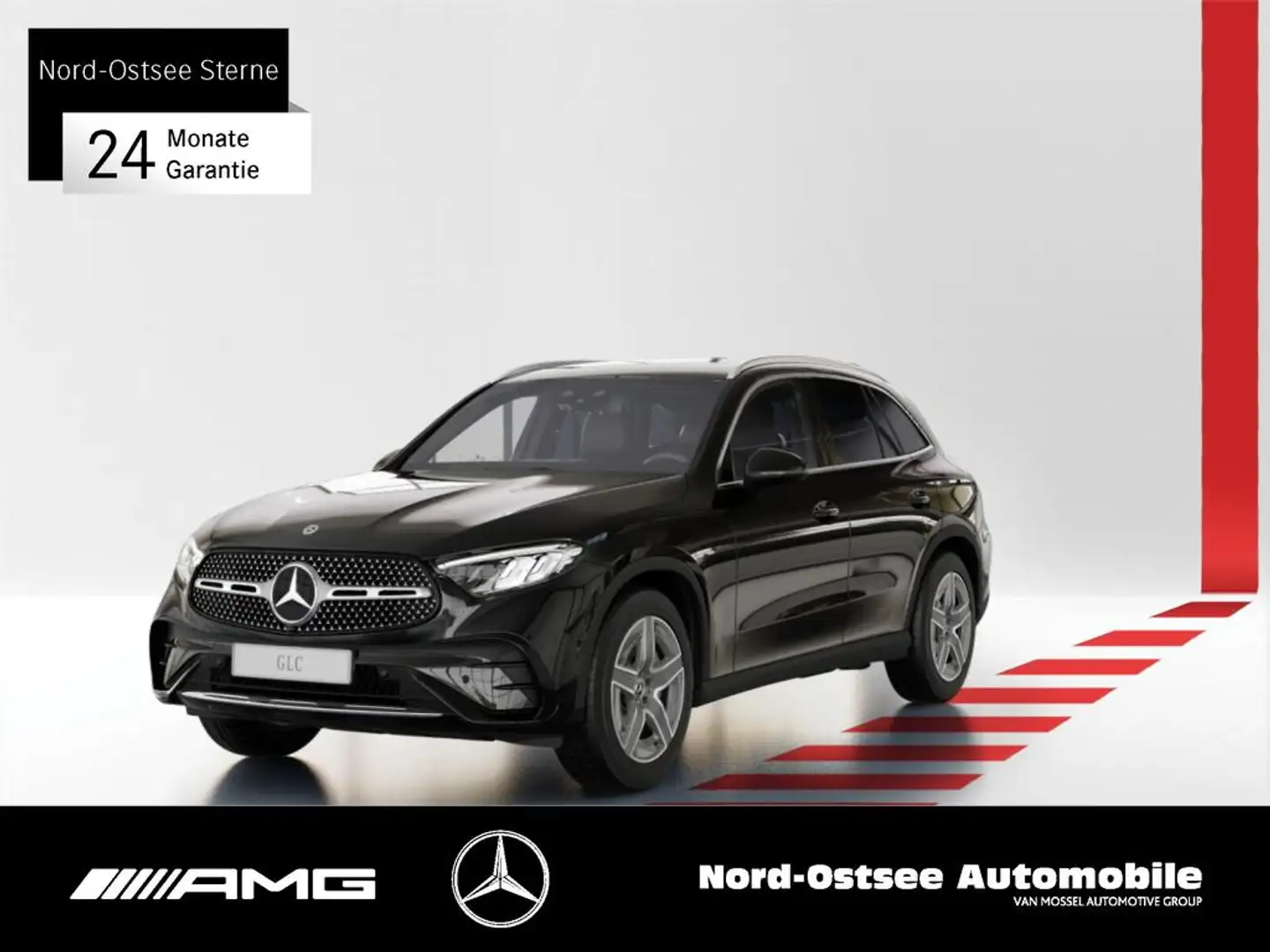 Mercedes-Benz GLC 300 d 4M AMG KAMERA AHK DISTRONIC KEYLESS Negru - 1