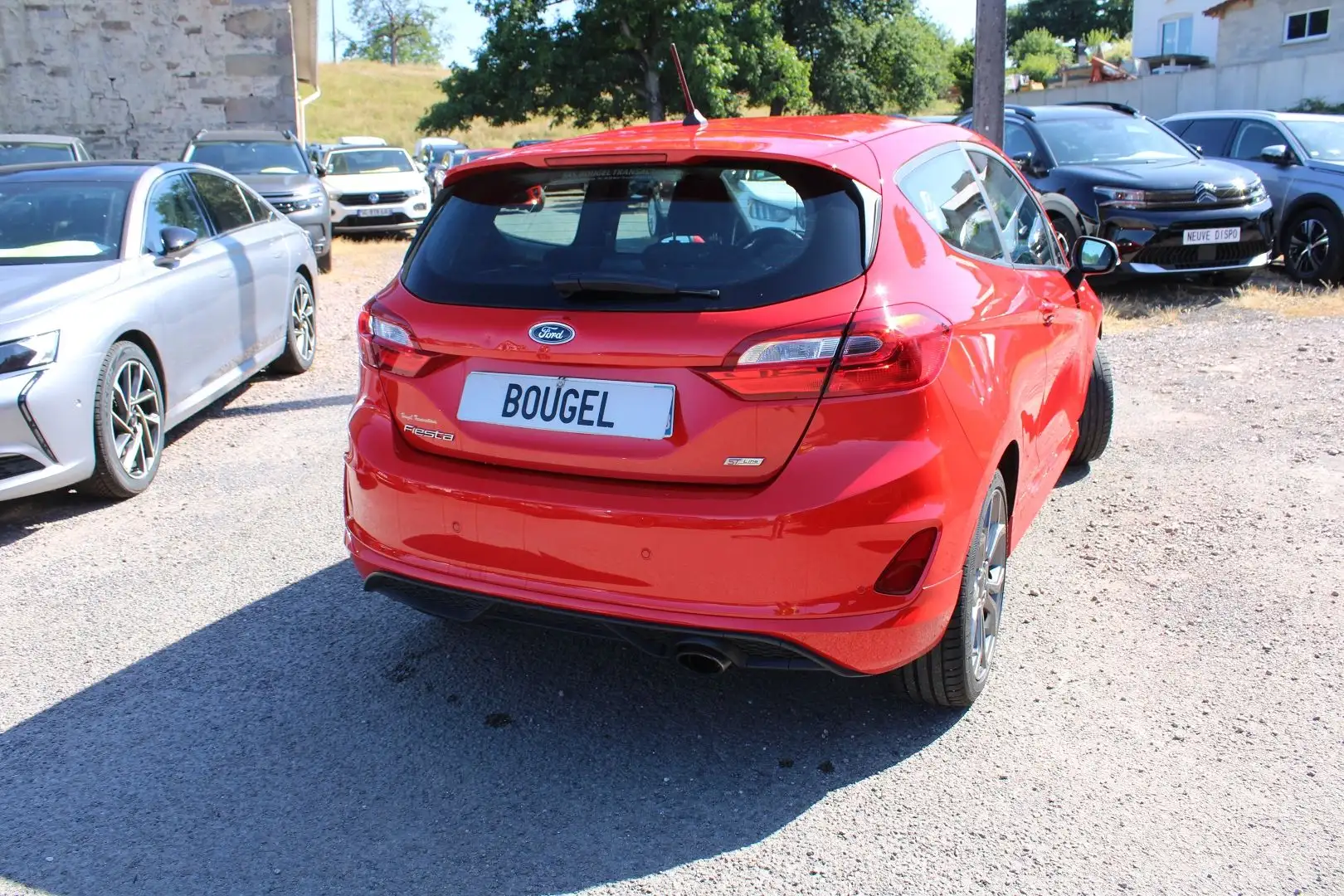 Ford Fiesta ST-LINE SPORT 140 CV ECOBOOST GPS 3D ANDOID USB JA 17 RADAR BLUETOOTH RÉGULATEUR Rouge - 2